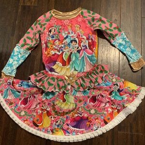 Disney Princess Christmas Dress custom made